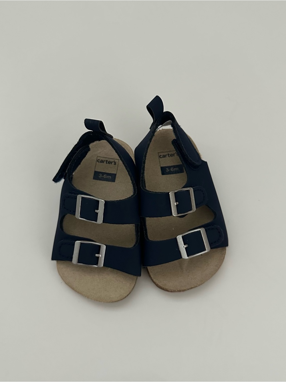 Carter's Navy Toddler Sandals with Buckle Straps